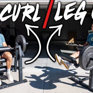 Titan 2-in-1 Leg Extension/Leg Curl Machine Review: Budget Friendly w/ Features!