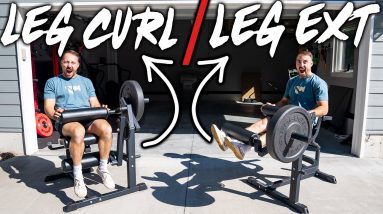 Titan 2-in-1 Leg Extension/Leg Curl Machine Review: Budget Friendly w/ Features!