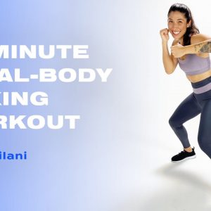 10-Minute Total-Body Boxing Workout With Leila Leilani