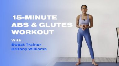 15-Minute Abs & Glutes Barre Workout With Britany Williams