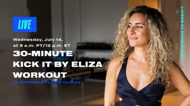 30-Minute Kickboxing Workout With Kick It By Eliza