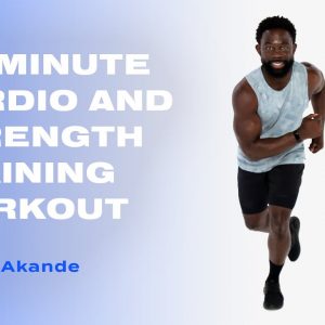 30-Minute Mindful Cardio Workout with Strength Training and Cooldown