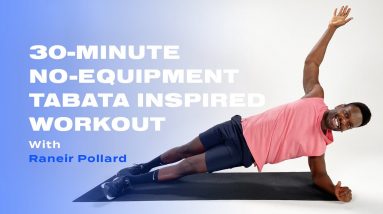 30-Minute No-Equipment Tabata-Inspired Workout With Raneir Pollard