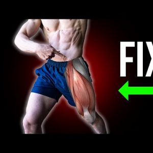 How to Fix Tight Hips (3 BEST STRETCHES)