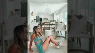 Warmup With Resistance Bands! #Shorts