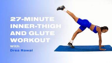 Fire Up Your Glutes With This 27-Minute Ankle-Weights Workout