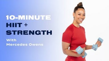 Heat Up Your Workout With This 10-Minute HIIT + Strength Routine
