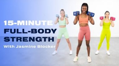 15-Minute Full-Body Strength and Sweat Session