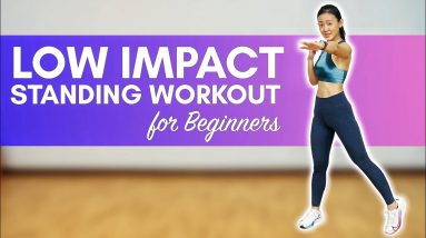 Low Impact STANDING Workout for Beginners or Overweight | Joanna Soh