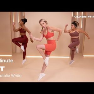 10-Minute HIIT Workout With Natalie White | POPSUGAR FITNESS