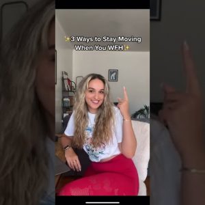 3 Ways to Keep Active When You Work from Home | POPSUGAR Fitness | #shorts