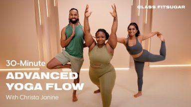 30-Minute Power Yoga Flow With Christa Janine | POPSUGAR FITNESS