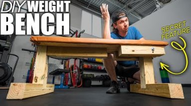 DIY Weight Bench Guide (w/ A Secret Feature!)