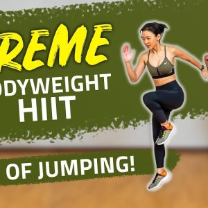 Xtreme Bodyweight HIIT (Lots of Jumping!) | Joanna Soh (Fio Series)