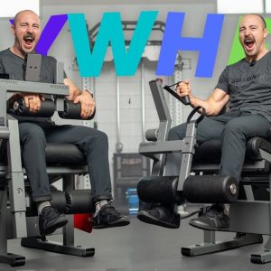 The Most Unique Leg Extension & Leg Curl in the World!