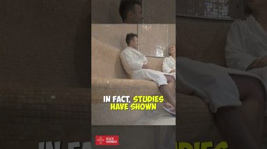 The SAUNA is the new GYM #shorts