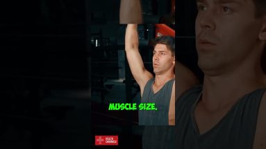 Does MUSCLE pump equal growth #shorts