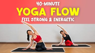 Yoga Power Flow to Feel Strong & Energized | Joanna Soh (Fio Series)