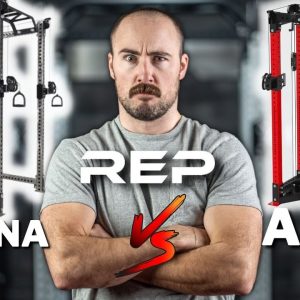 REP Ares vs REP Athena: Squat Rack Functional Trainer Showdown!