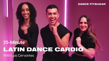 25-Minute Latin Pop Fusion Cardio With Luis Cervantes | POPSUGAR FITNESS