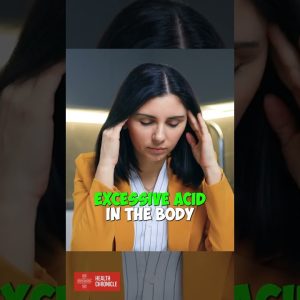 What are the symptoms of too much acid in your body? #shorts