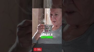 why do we drink hot drinks in the morning #shorts