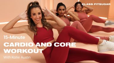 15-Minute No-Equipment Cardio and Core Workout | POPSUGAR FITNESS