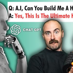 Asking ChatGPT To Build Me A Home Gym…