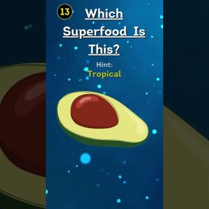 Guess the Superfood Quiz Part 2  #shorts