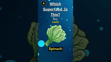 Guess the Superfood Quiz Part 3  #shorts
