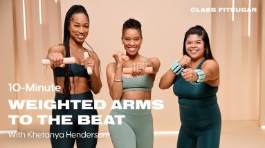 10-Minute Weighted Arms to the Beat With Khetanya Henderson