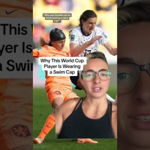 Why This World Cup Player Is Wearing a Swim Cap