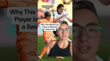 Why This World Cup Player Is Wearing a Swim Cap