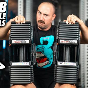NEW 100 LB PowerBlock Pro EXP Adjustable Dumbbells Review!
