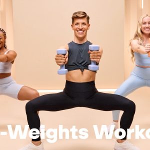 45-Minute Full-Body Workout With Light Weights