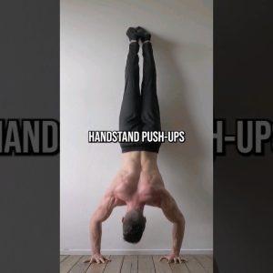 Can't Handstand Push-Up? Start Here