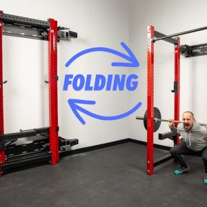 The Most Over-Built Power Rack That…Folds? PRx Folding 4-Post Rack Review!