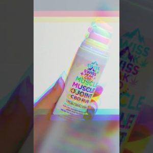 New Swiss Peak CBD Joint and Muscle Rub #musclegrowth #bodybuildertips #musclerub #musclepain