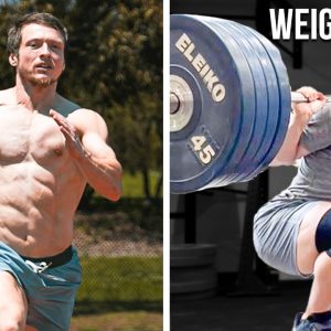 How To Combine Running & Weights Correctly | FitnessFAQs Podcast #49 - Alec Blenis