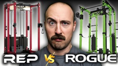 Rogue FM Rack vs REP Ares 2.0…The Ultimate Functional Trainer Squat Rack!