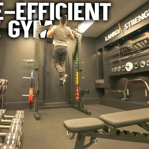 One-Car Sized Garage Gym Bat Cave Walkthrough!