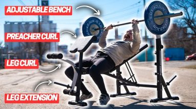 The 4-in-1 Ultra-Budget Adjustable Bench Press Rack…A Review!