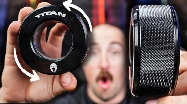 The KNURLED TwistLock Barbell Collars from Titan Fitness!