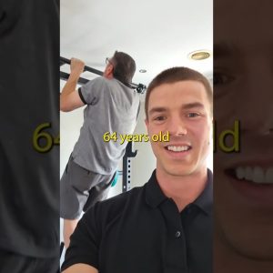 64 Year Old Man Does Pull-Ups