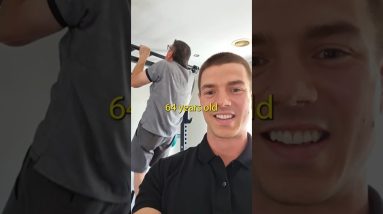 64 Year Old Man Does Pull-Ups