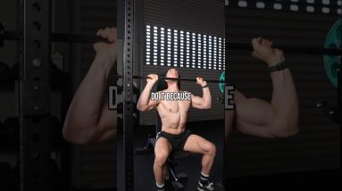 Never Overhead Press Like This⚠️