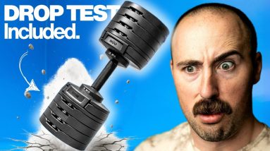The 100-LB NÜOBELL S5100 Adjustable Dumbbells Review (DROP TEST INCLUDED!)