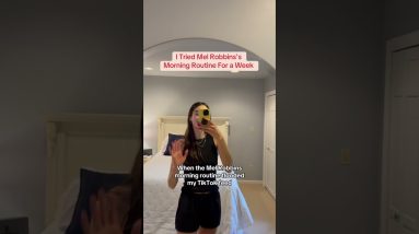 I Tried the Mel Robbins Morning Routine For a Week | Hype Check