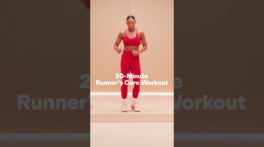 20-Minute Runner's Core Workout With Olympian Louise Hazel