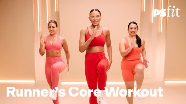 20-Minute Runner's Core Workout With Olympian Louise Hazel